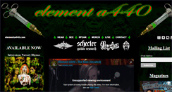 Desktop Screenshot of elementa440.com